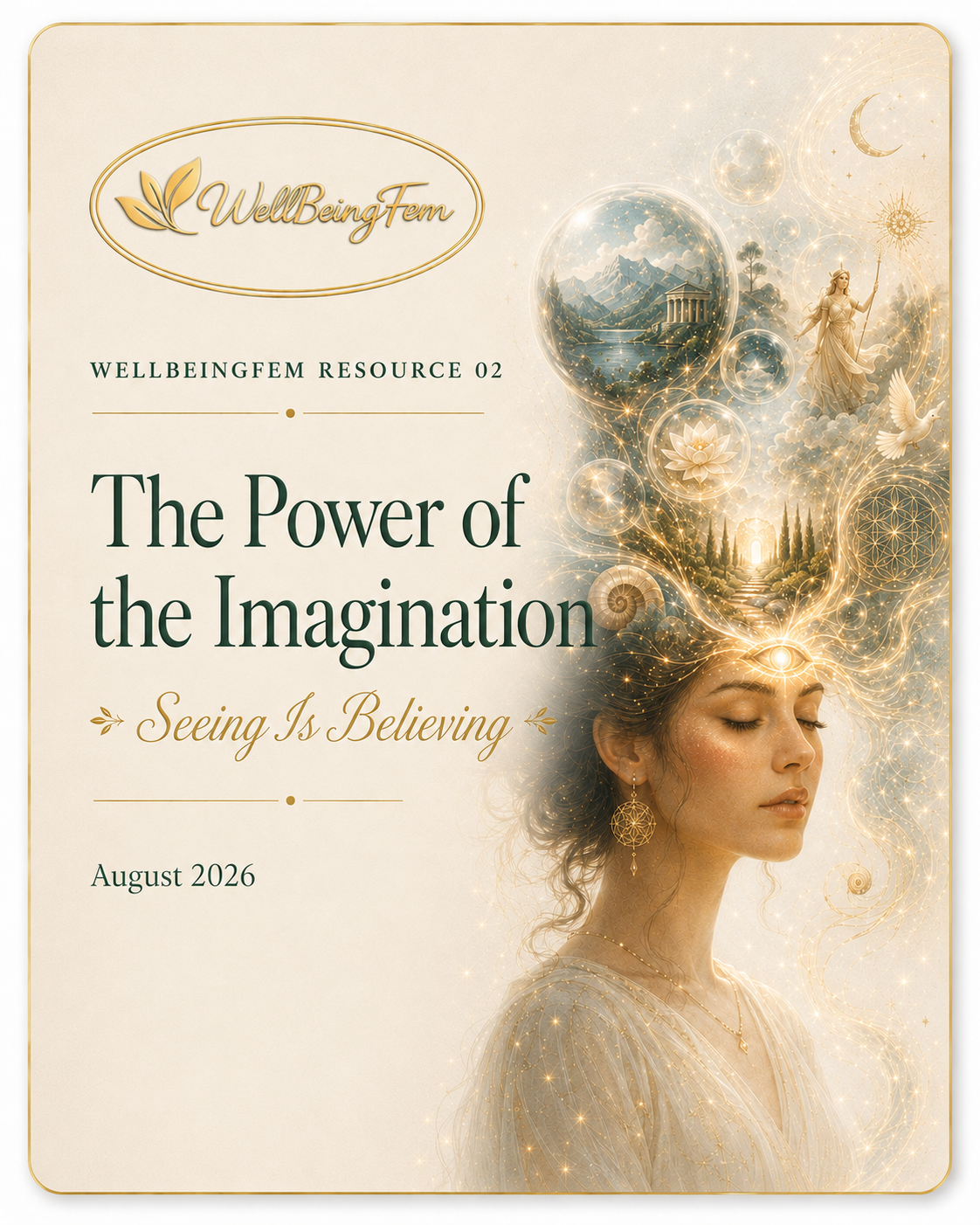 WellBeingFem Resource 02 — The Power of the Imagination — Seeing Is Believing — August 2026